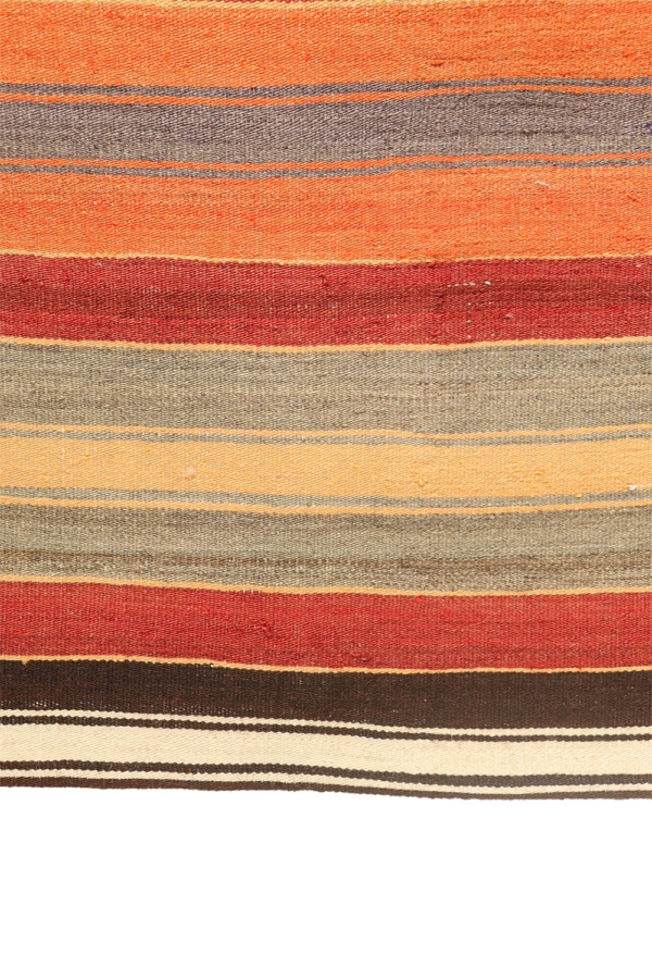 Semi-antique Acipayam kilim from Turkey. 247x60 cms - Image 7