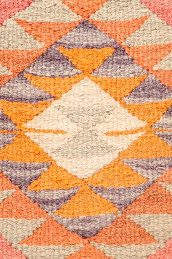 Vintage Herki Kurdish runner from Iraq. 300x87 cms - Image 8