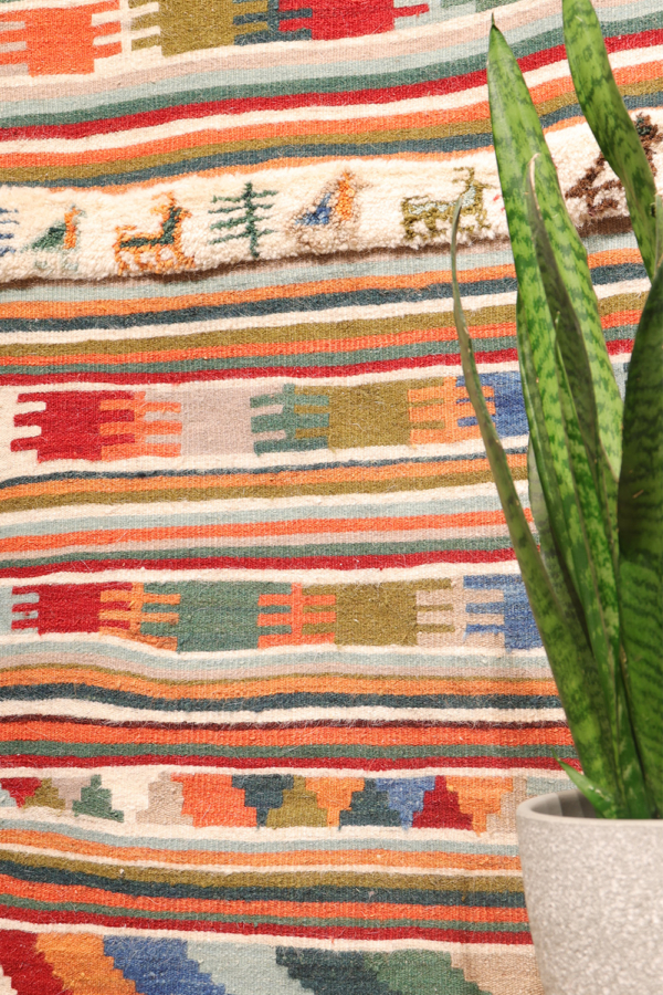 Qashqai kilim from Iran. 181x118 cms - Image 3
