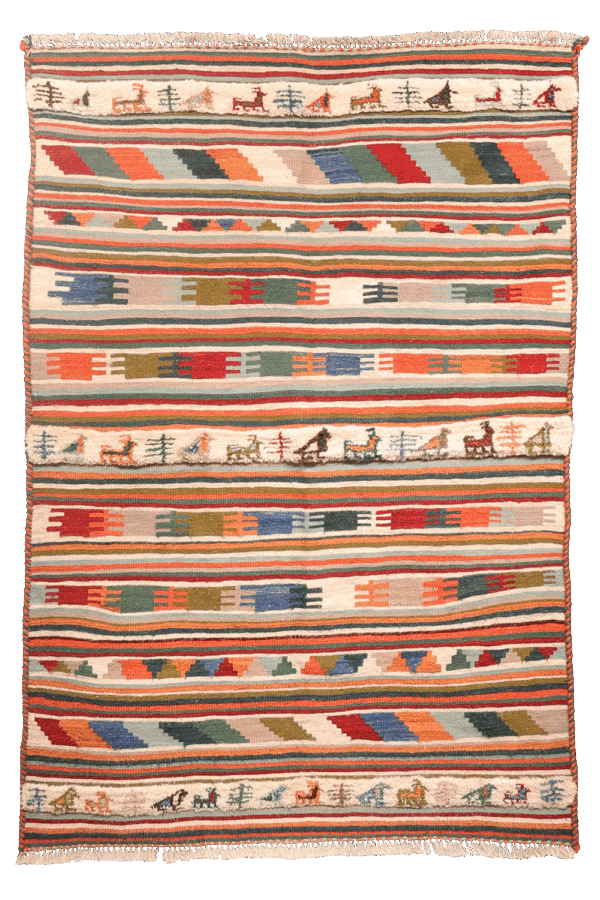 Qashqai kilim from Iran. 181x118 cms - Image 6