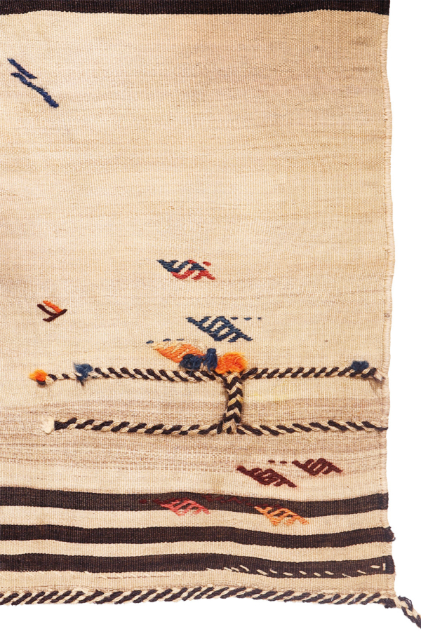 Semi-antique Qashqai kilim from Iran. 154x130 cms - Image 5