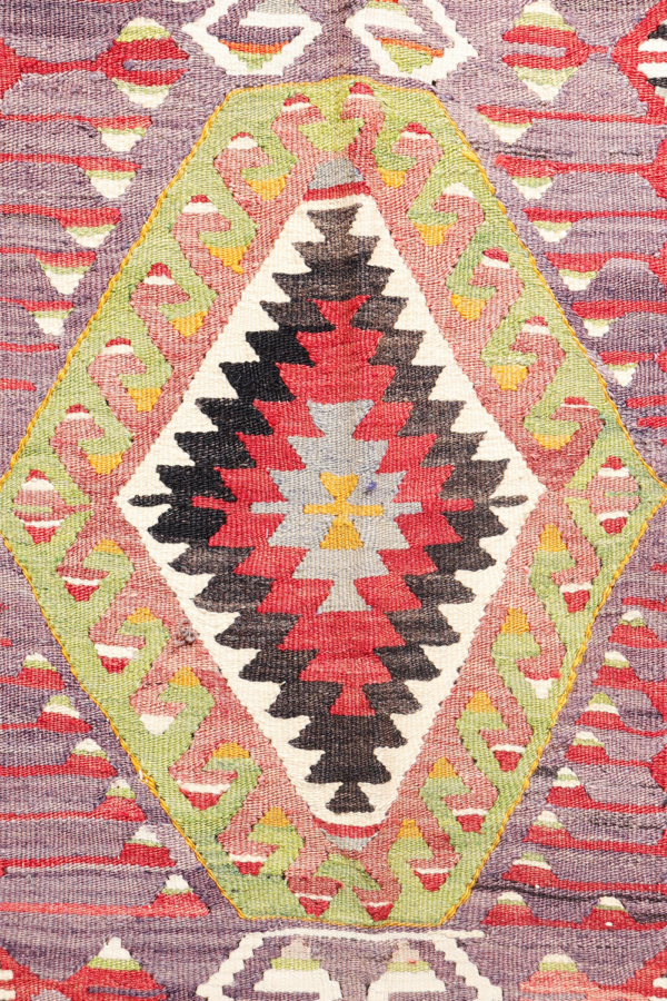 kilim vintage de Denizli, Turquía. 300x188 cms - Imagen 7