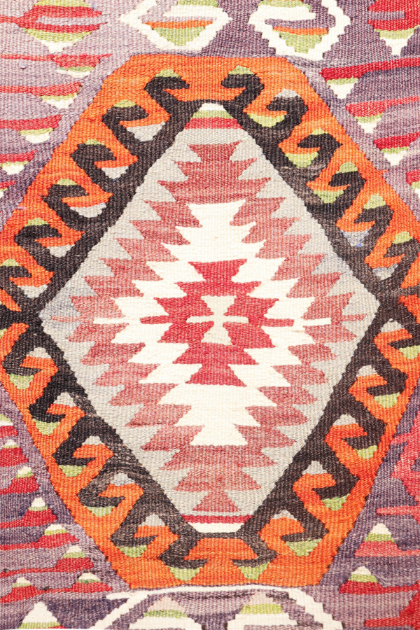 kilim vintage de Denizli, Turquía. 300x188 cms - Imagen 6