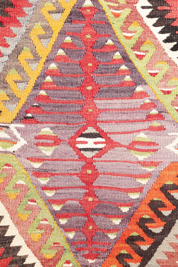 kilim vintage de Denizli, Turquía. 300x188 cms - Imagen 5