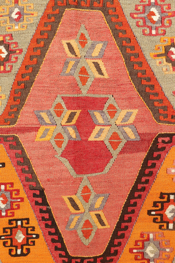 Kilim vintage de Mut, Turquía. 280x184 cms - Imagen 5