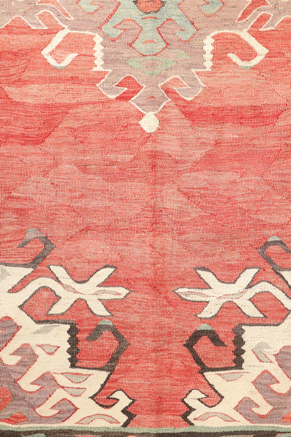 Kilim semi-antiguo de Usak, Turquía. 280x181 cms - Imagen 5
