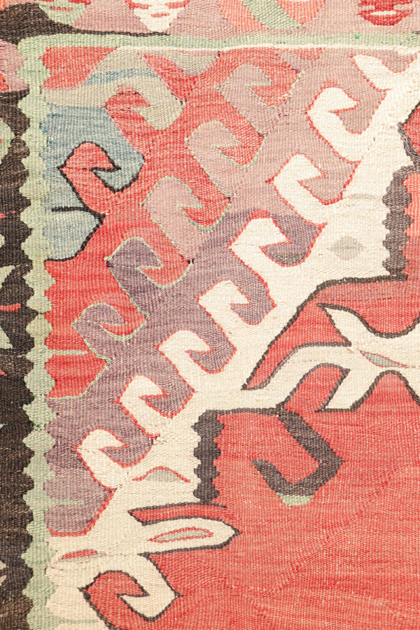 Kilim semi-antiguo de Usak, Turquía. 280x181 cms - Imagen 7