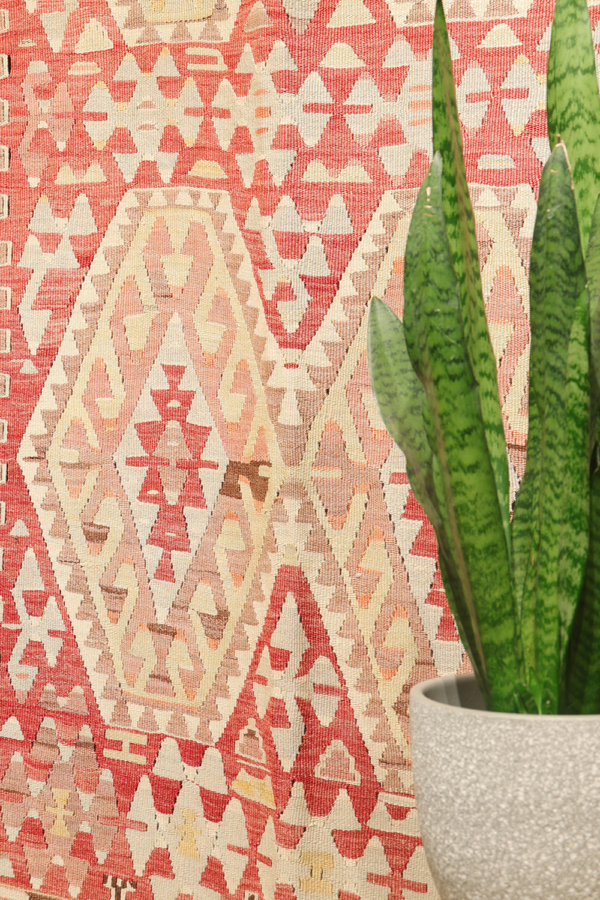 Semi-antique Esme kilim from Turkey. 280x155 cms - Image 3