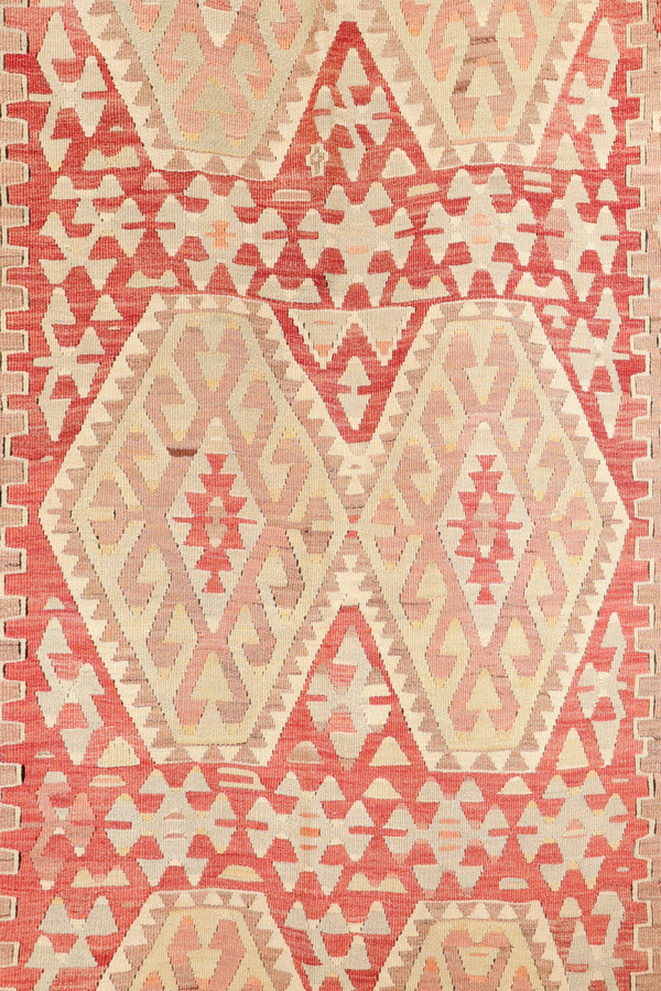 Semi-antique Esme kilim from Turkey. 280x155 cms - Image 4