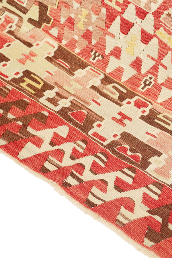 Semi-antique Esme kilim from Turkey. 280x155 cms - Image 10