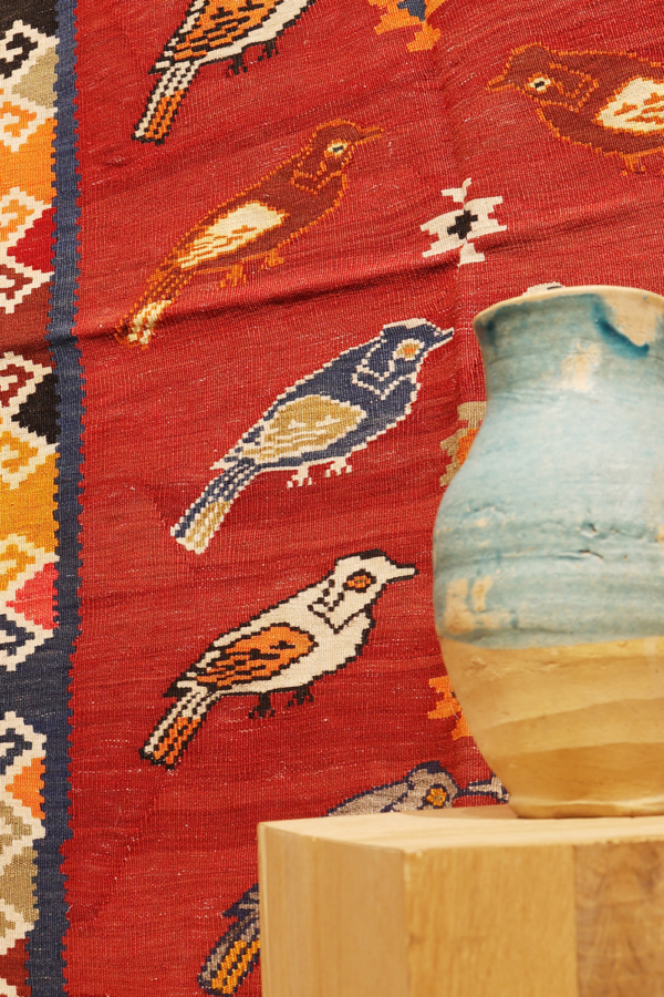 Vintage Qashqai kilim from Iran. 171x128 cms - Image 3