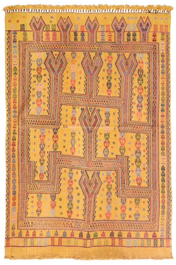 Vintage Obruk cicim kilim from Turkey. 172x133 cms - Image 2