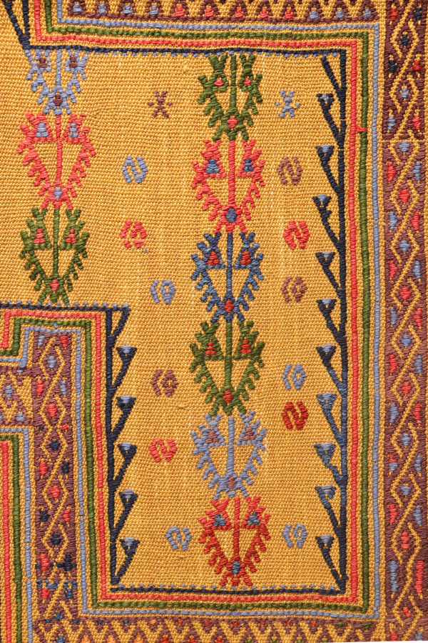 Vintage Obruk cicim kilim from Turkey. 172x133 cms - Image 5