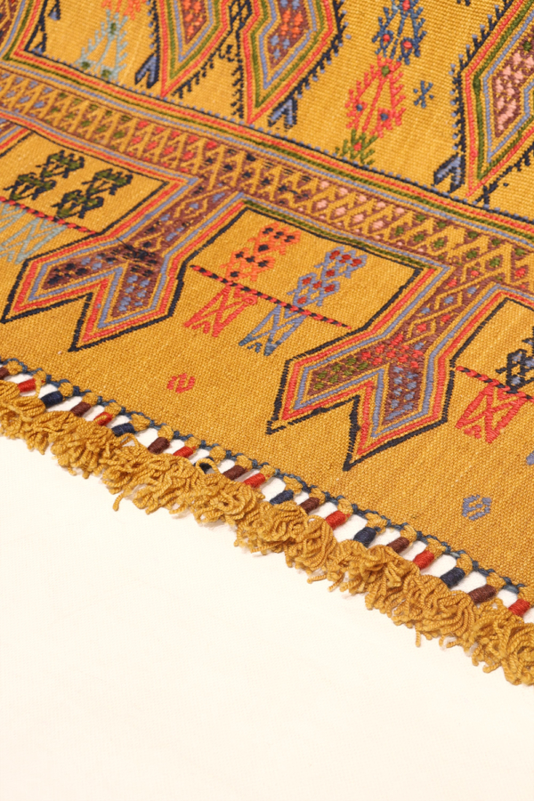 Vintage Obruk cicim kilim from Turkey. 172x133 cms - Image 7