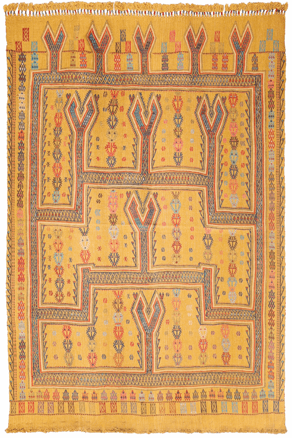 Vintage Obruk kilim from Turkey. 187x129 cms - Image 8