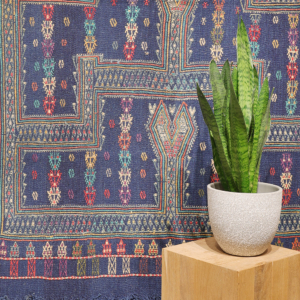 Kilim vintage de Obruk, Turquía. 191x130 cms
