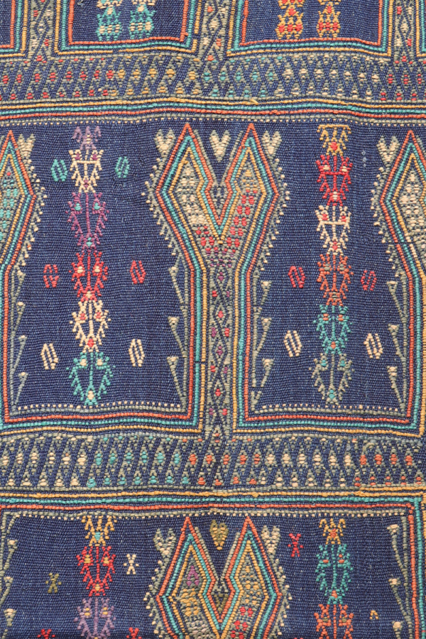 Vintage Obruk cicim kilim from Turkey. 191x130 cms - Image 4