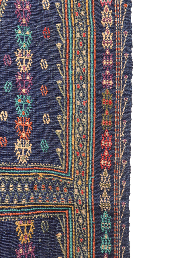 Vintage Obruk cicim kilim from Turkey. 191x130 cms - Image 9