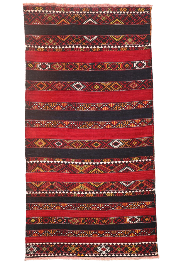 Antique Sinanli kilim from Turkey. 188x94 cms - Image 2