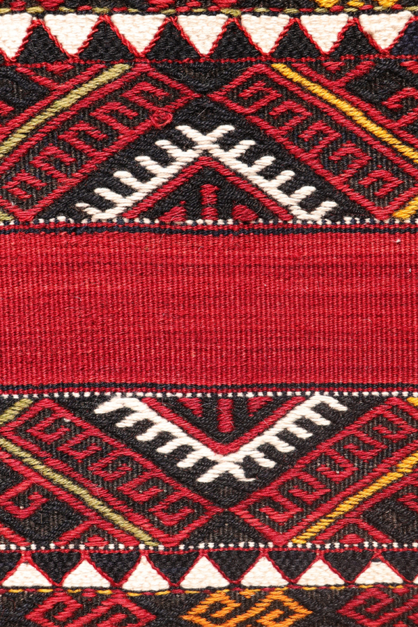 Antique Sinanli kilim from Turkey. 188x94 cms - Image 5