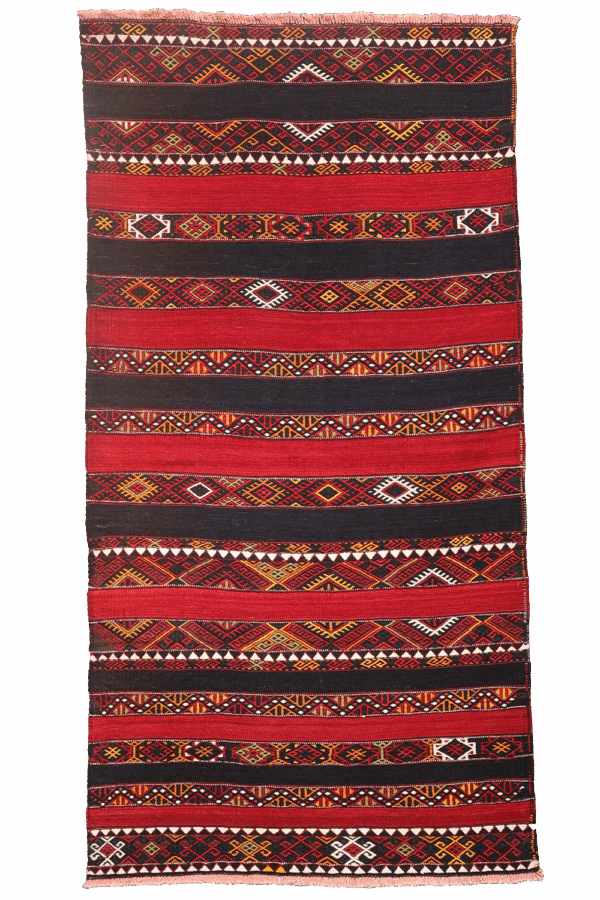 Antique Sinanli kilim from Turkey. 188x94 cms - Image 8
