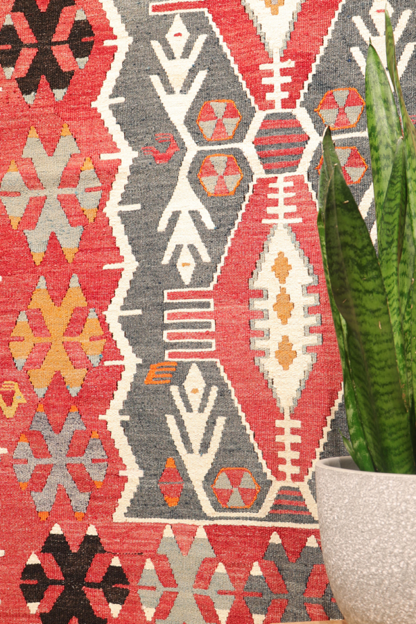 Kilim vintage de Esme, Turquía. 177x117 cms - Imagen 3