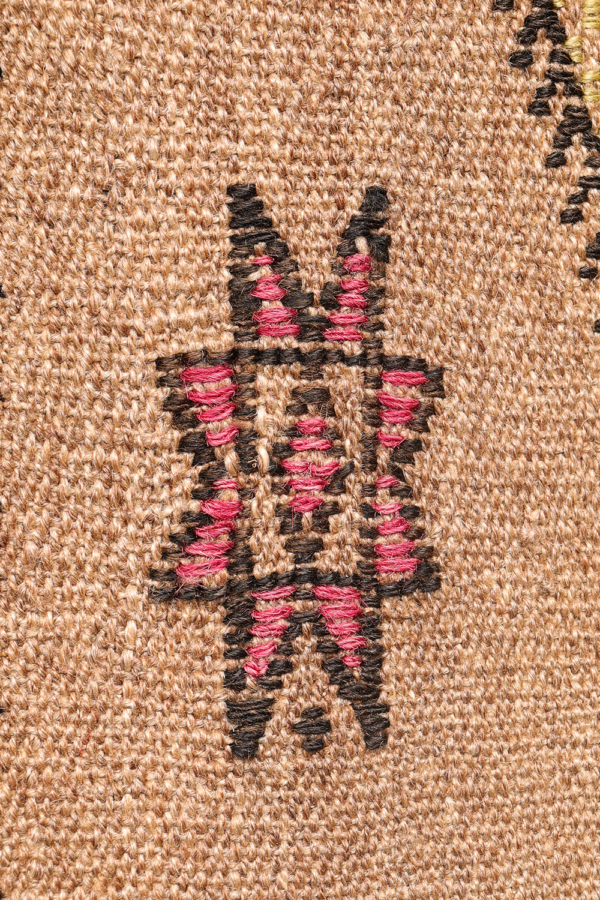 Semi-antique Obruk cicim kilim from Turkey. 175x122 cms - Image 6