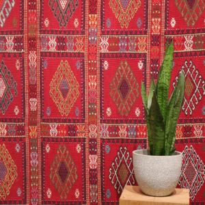 Vintage Obruk kilim from Turkey. 192x138 cms
