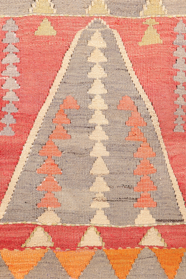 Semi-antique Afyon kilim from Turkey. 180x104 cms - Image 5