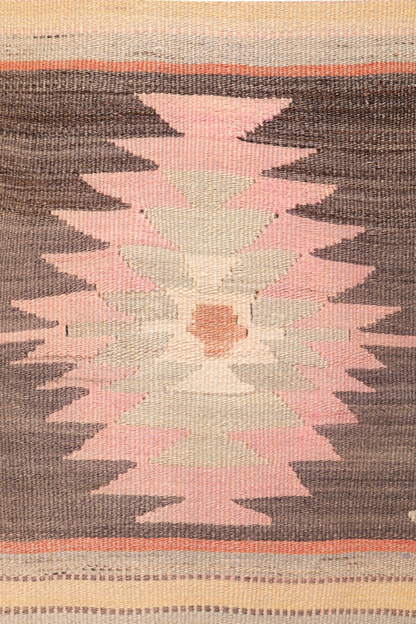 kilim vintage de oración de Aksehir, Turquía. 193x106 cms - Imagen 6