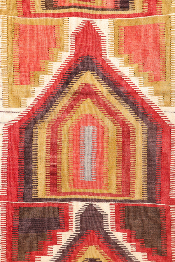 Semi-antique Karapinar prayer kilim from Turkey. 188x128 cms - Image 4
