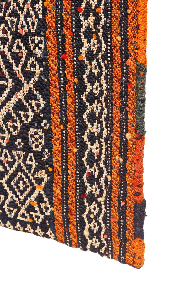 Semi-antique Qashqai saddlebag or khorjin from Iran. 89x51 - Image 6