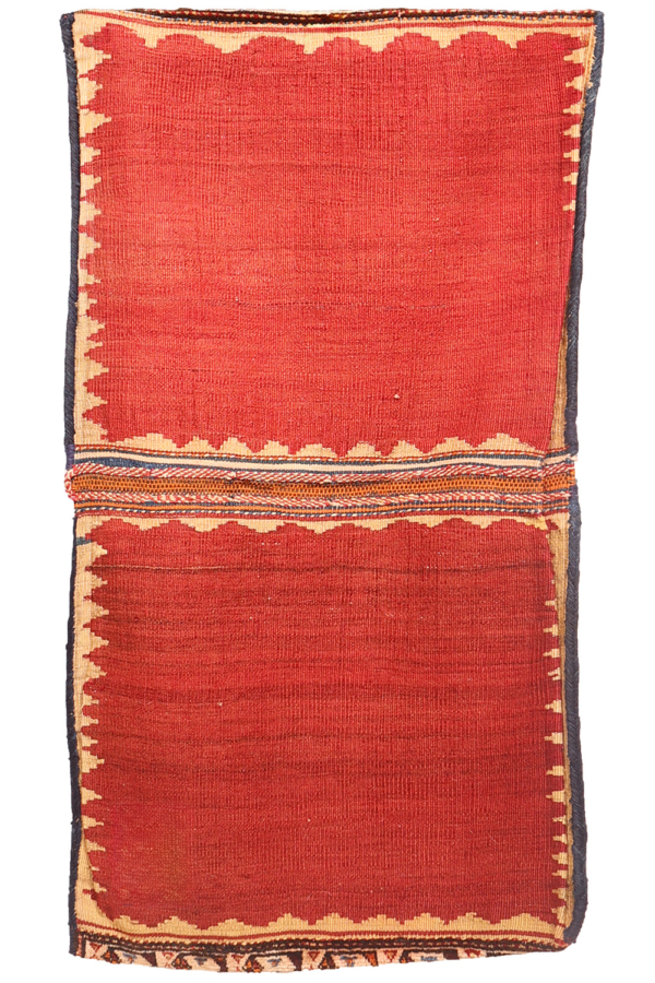 Alforja o khorjin antiguo Qashqai, Irán. 116x64 cms - Imagen 2