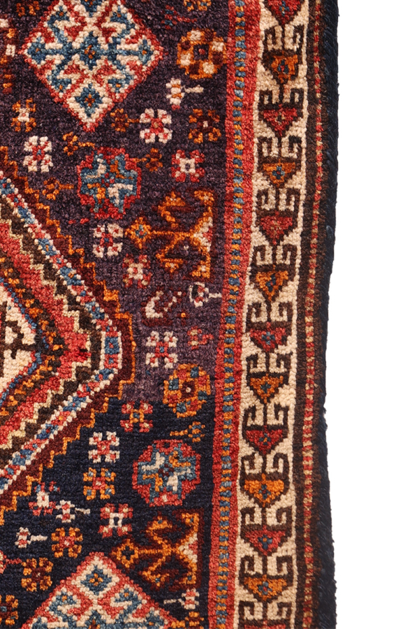 Alforja o khorjin antiguo Qashqai, Irán. 116x64 cms - Imagen 5