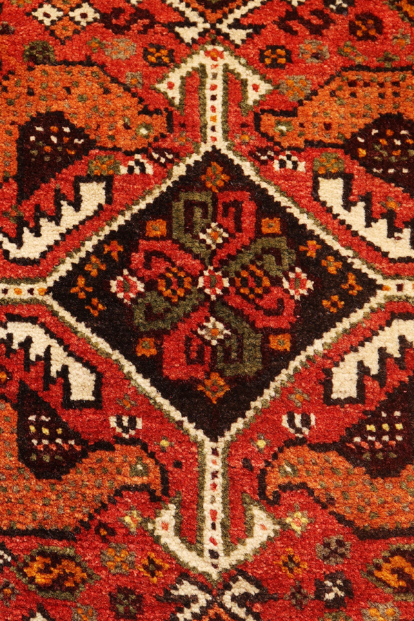 Alforja o Khorjin Qashqai semi antiguo, Irán. - Imagen 5