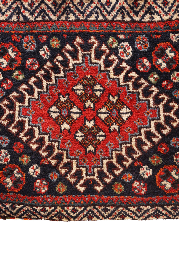 Alforja o Khorjin antigua Luri, Irán. 110x58 cms - Imagen 5
