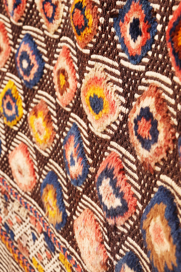 Alforja o khorjin semi antiguo Qashqai, Irán. 122x87 cms - Imagen 4