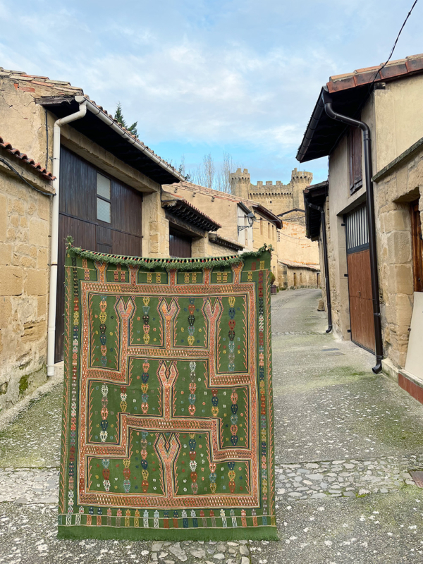 Vintage Obruk cicim kilim from Turkey. 174x133 cms - Image 3