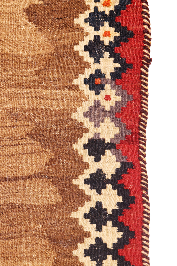 Kilim sofreh Qashqai antiguo, Irán. 150x106 cms - Imagen 5
