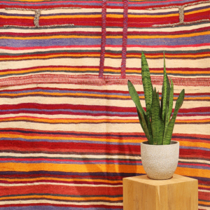 Kilim vintage Qashqai, Irán. 164x124 cms