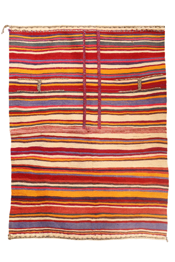 Vintage Qashqai kilim from Iran. 164x124 cms - Image 2