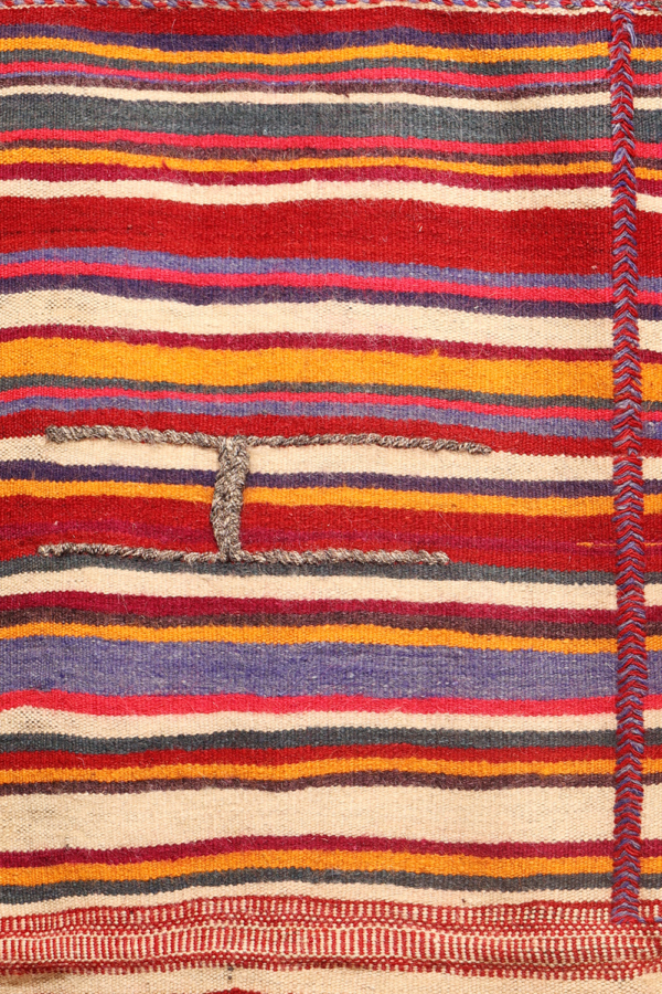 Vintage Qashqai kilim from Iran. 164x124 cms - Image 6