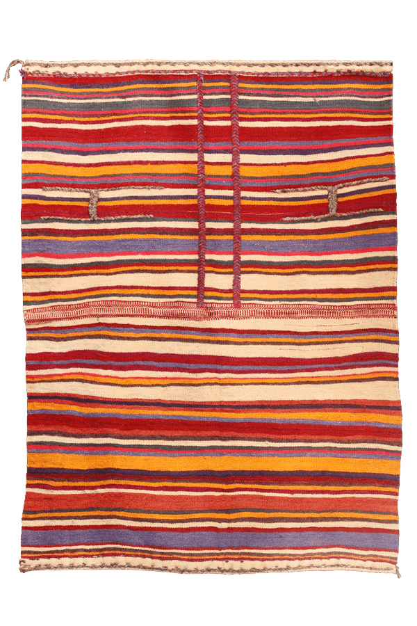 Vintage Qashqai kilim from Iran. 164x124 cms - Image 7