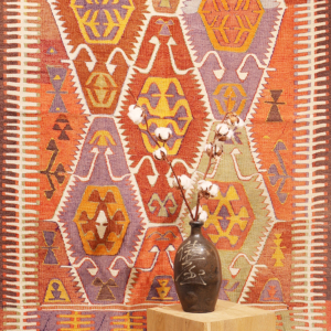 Vintage Barak kilim from Turkey. 156x111 cms