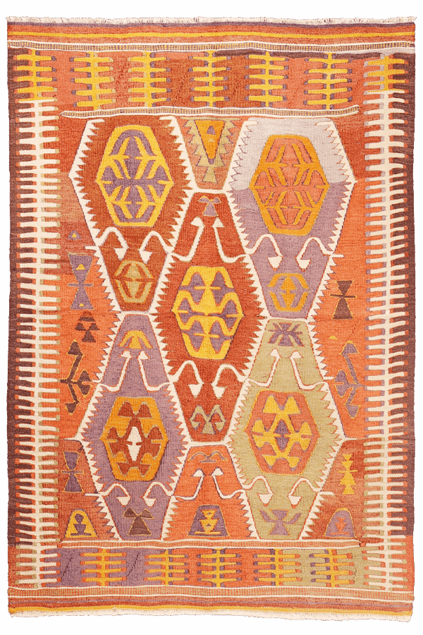Vintage Barak kilim from Turkey. 156x111 cms - Image 6