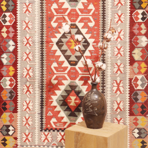 Vintage Adana kilim from Turkey. 165x105 cms