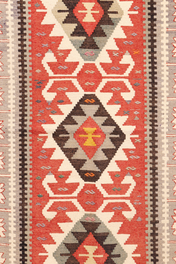 Vintage Adana kilim from Turkey. 165x105 cms - Image 4
