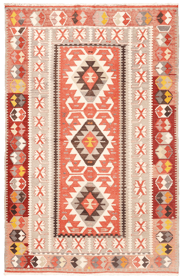 Vintage Adana kilim from Turkey. 165x105 cms - Image 8