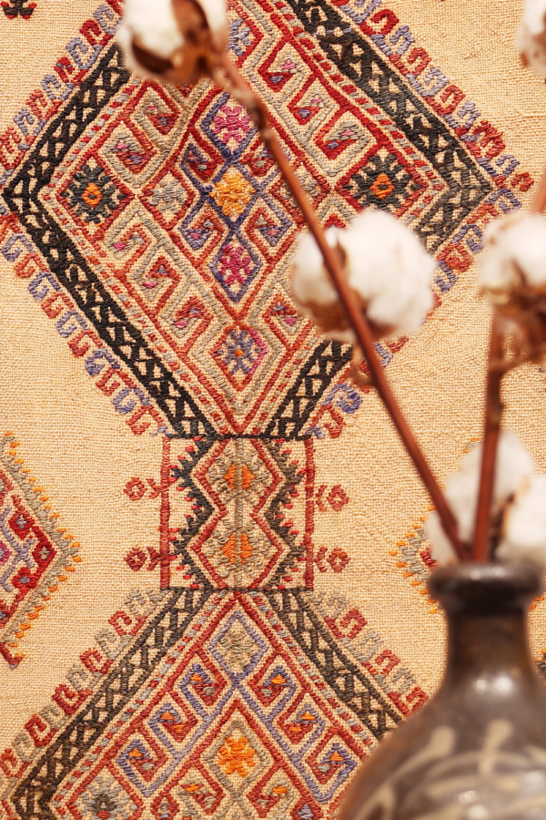 Semi-antique Karapinar kilim from Turkey. 167x108 cms - Image 3