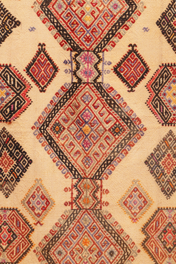 Semi-antique Karapinar kilim from Turkey. 167x108 cms - Image 4
